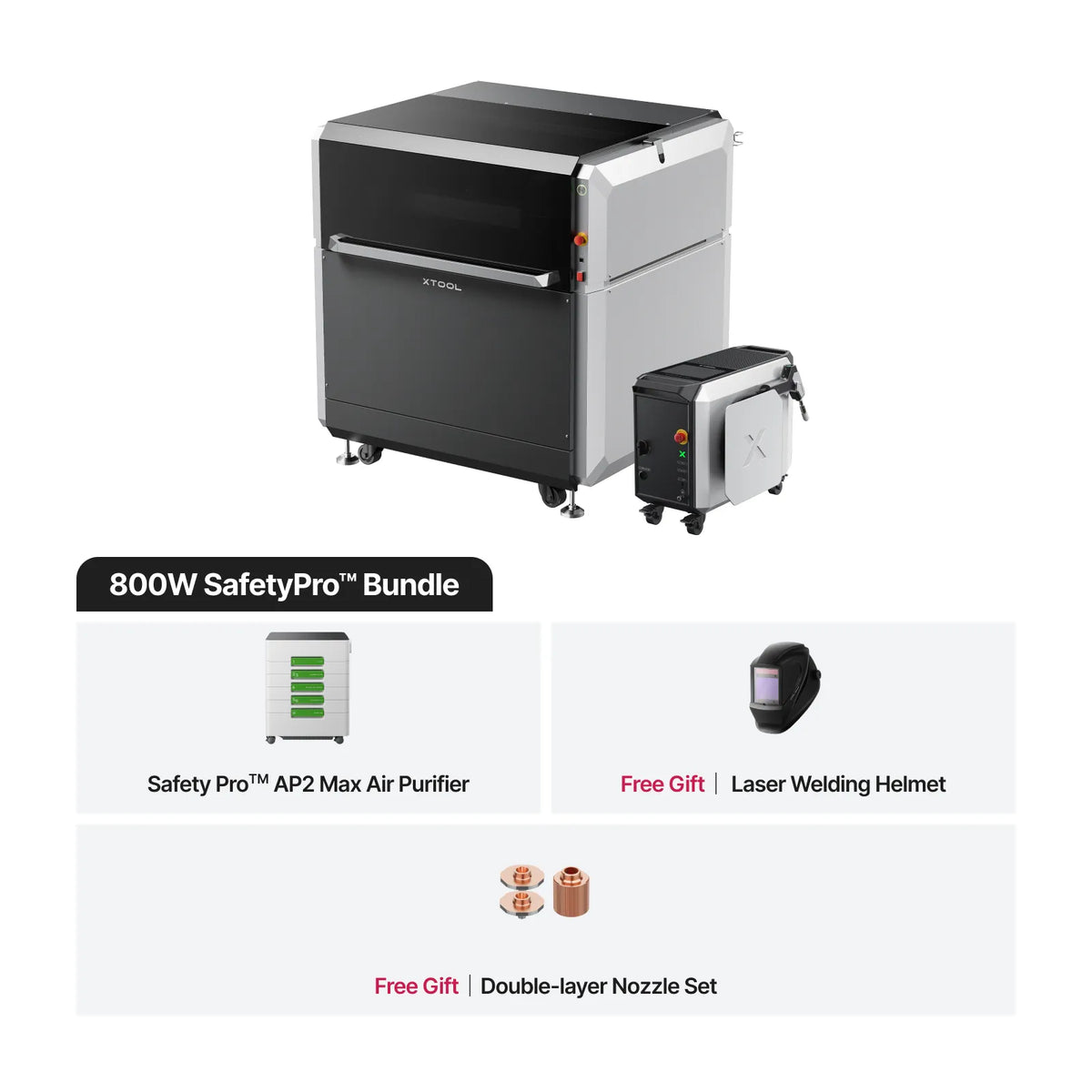 xTool MetalFab Laser Welder/ CNC Cutter