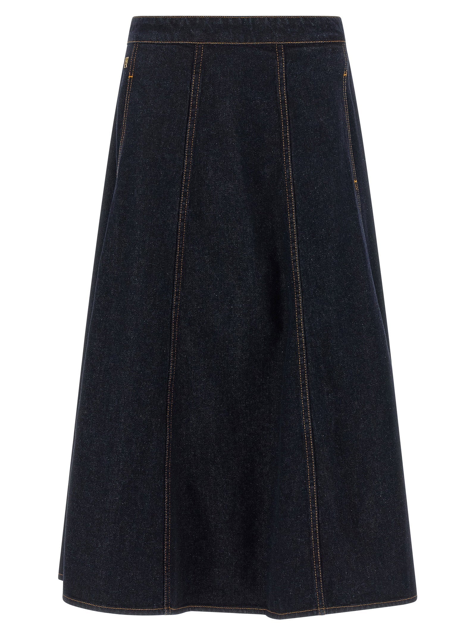 Alberta Ferretti Denim Skirt