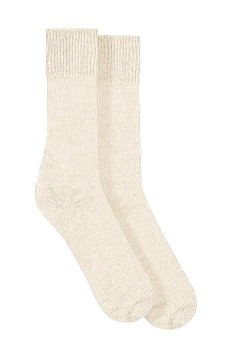 Alpaca Everyday Socks Cream