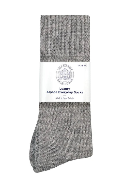 Alpaca Everyday Socks Light Grey