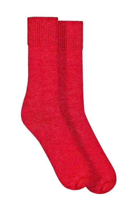 Alpaca Everyday Socks Red