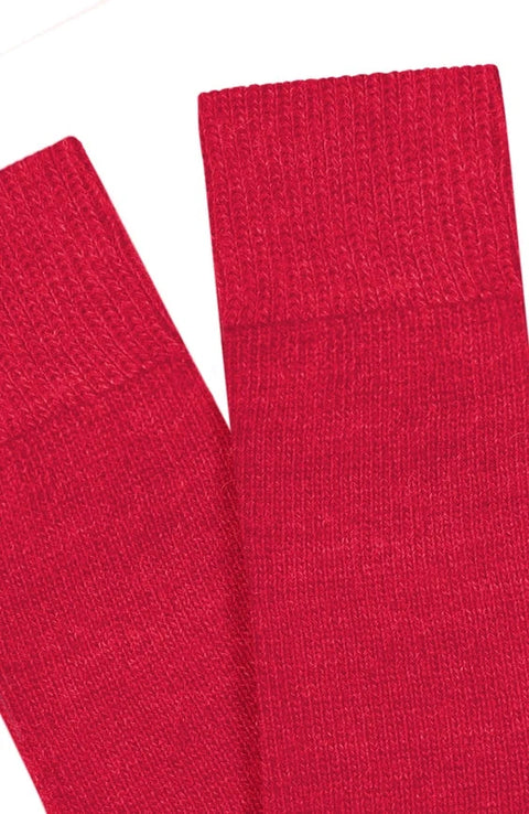 Alpaca Everyday Socks Red