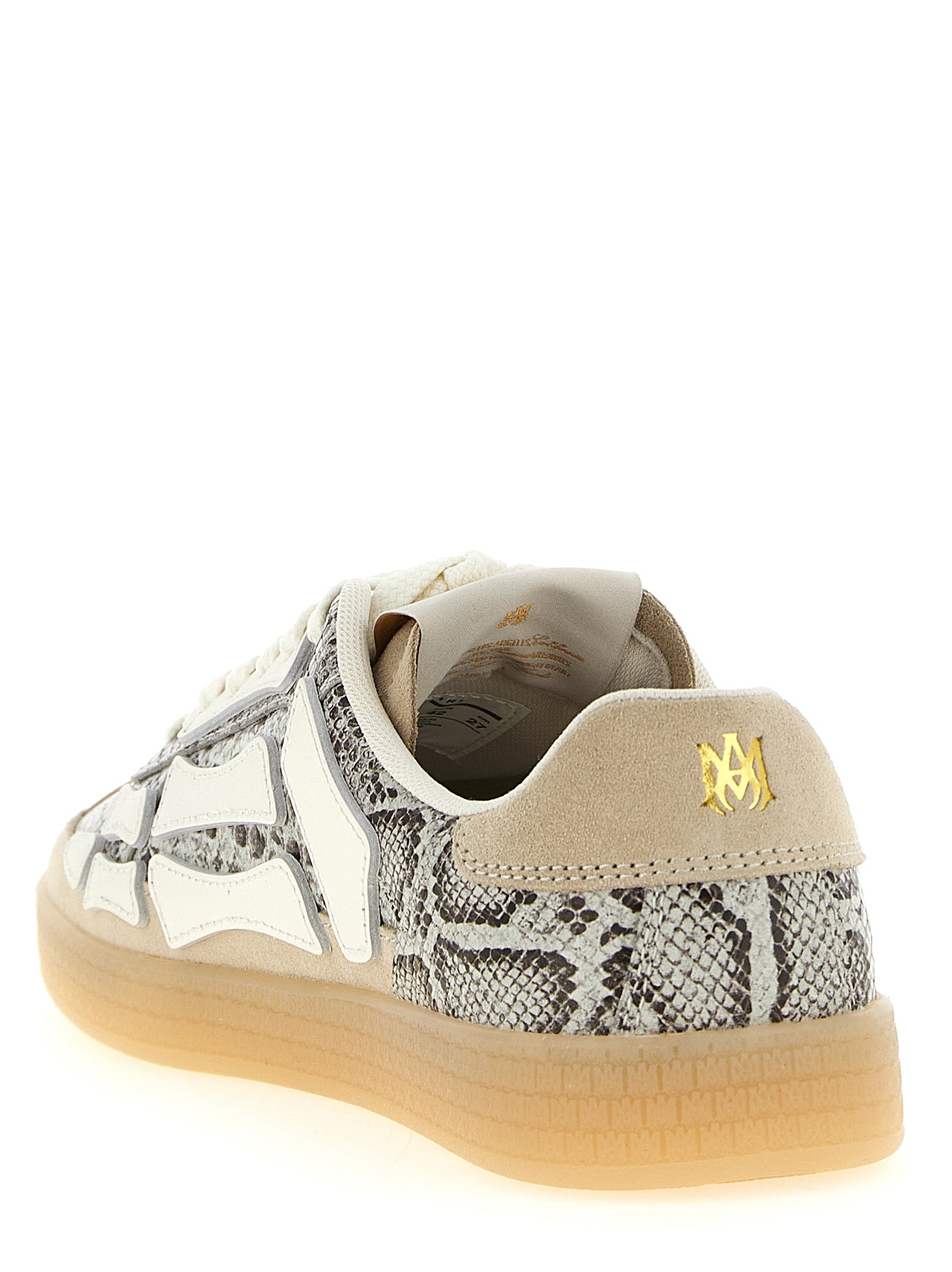 Amiri Snake Pacific Bones Sneakers
