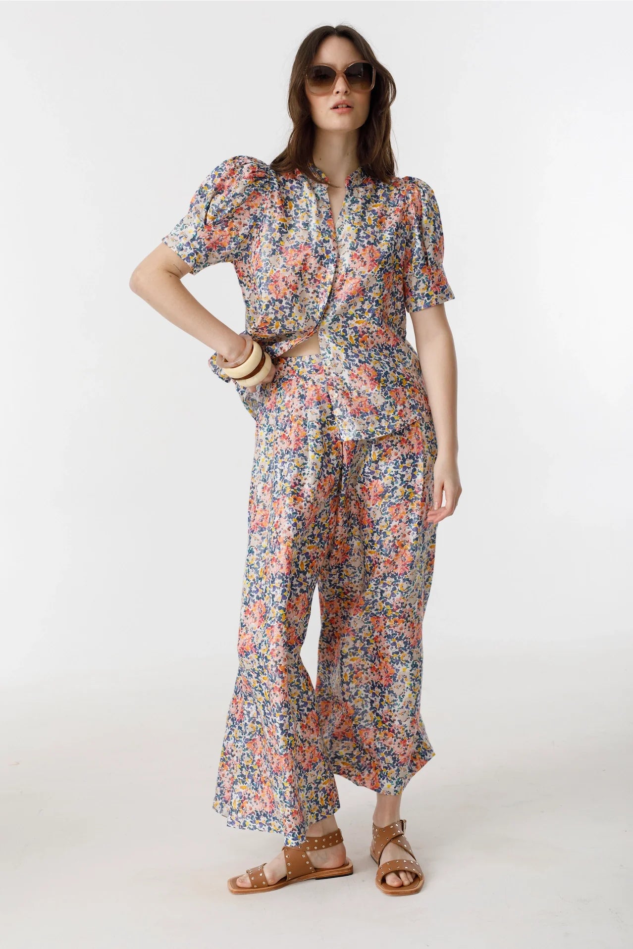 Athina Linen Shirt - Florece