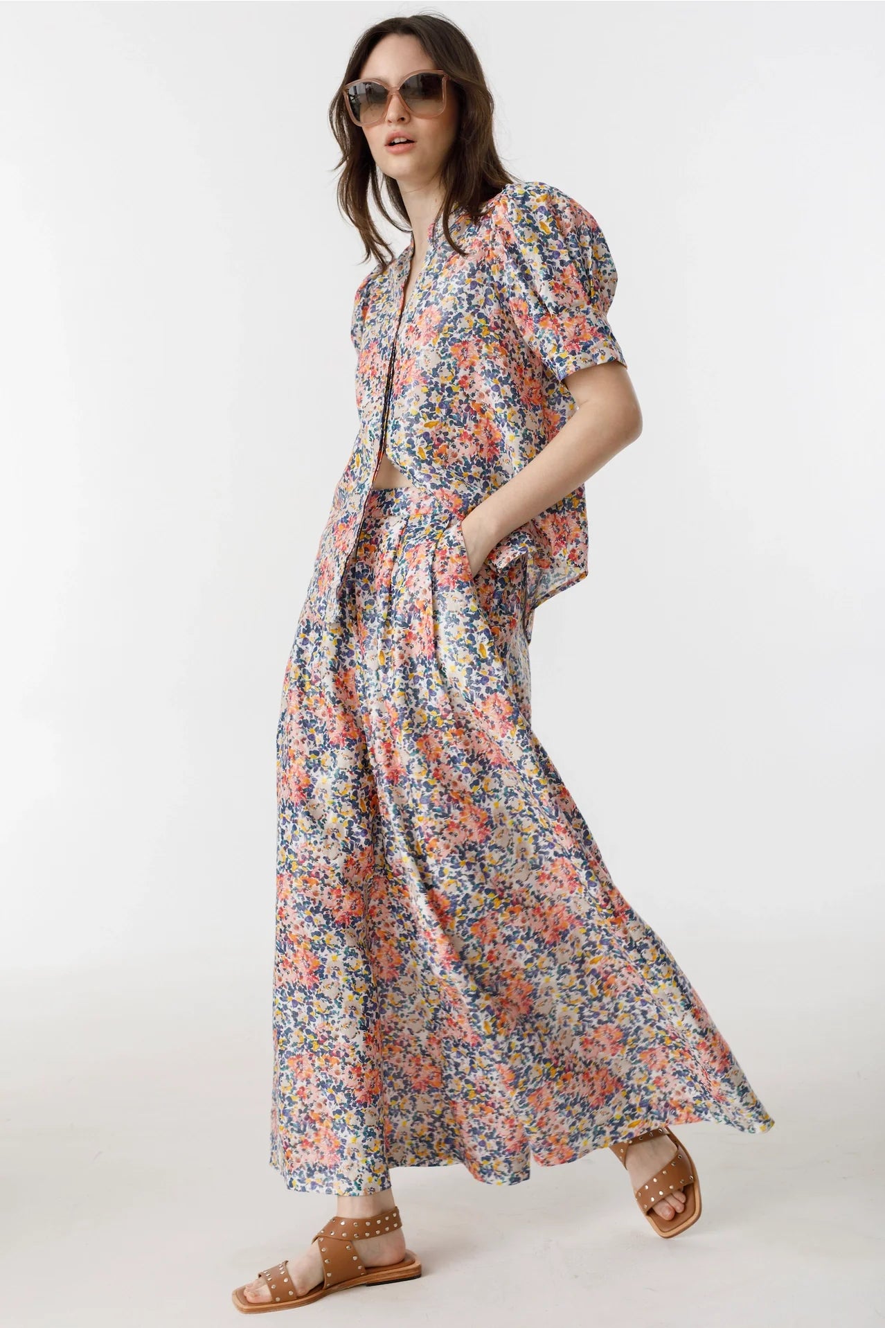 Athina Linen Shirt - Florece