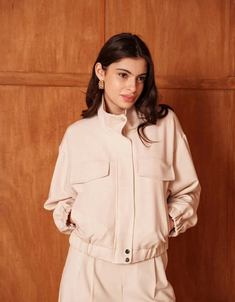 Aura High-Neck Bomber