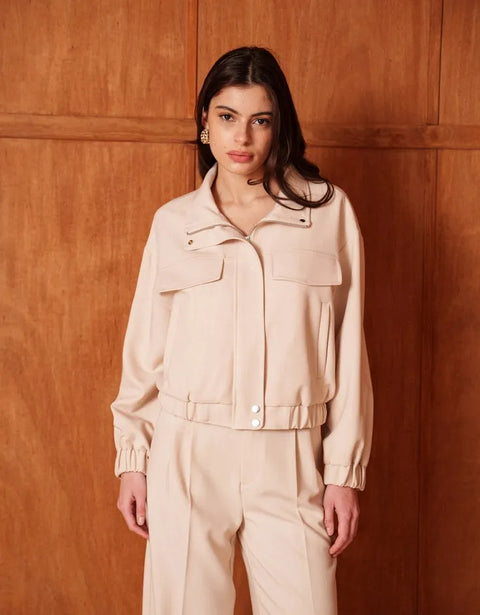 Aura High-Neck Bomber