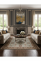 Persian-Inspired. Modern Defined. Turkish Made Rug, size 5' 3" x 7' 6"