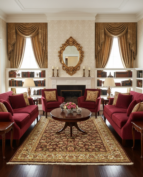 Persian-Inspired. Modern Defined. Turkish Made Rug, size 5' 5" x 7' 7"