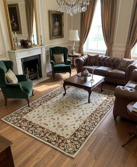 Persian-Inspired. Modern Defined. Turkish Made Rug, size 5" x 7' 6"