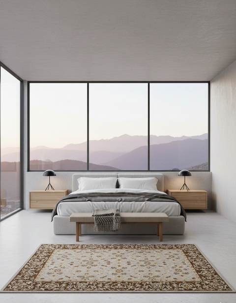 Persian-Inspired. Modern Defined. Turkish Made Rug, size 5" x 7' 6"