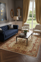 Hand-Knotted Sultanabad Vegetable-Dyed Wool Rug, 4' 10" x 6' 10"