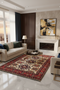 Terkaman Tribal Afghan Oriental Rug, size 5' 1" x 6' 7"