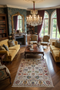 Hand-Knotted Sultanabad Vegetable-Dyed Wool Rug, 4" x 6"