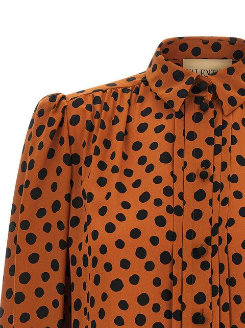 Valentino Garavani Polka Dot Print Shirt