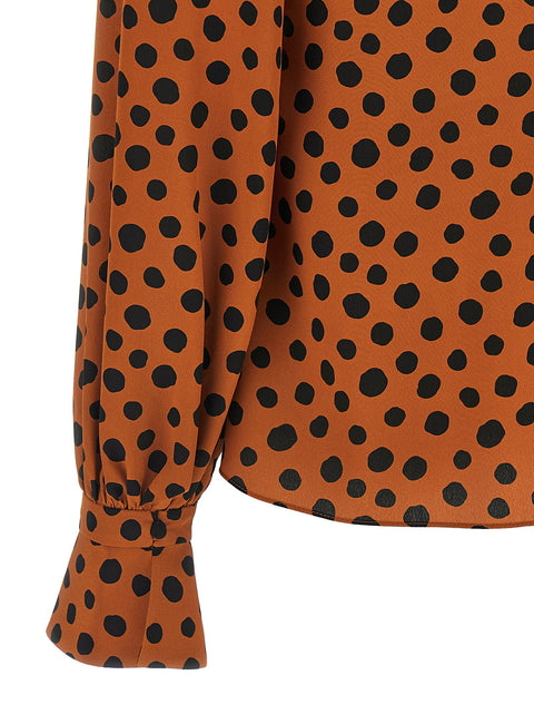 Valentino Garavani Polka Dot Print Shirt