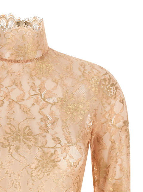 Valentino Garavani Lurex Lace Bodysuit