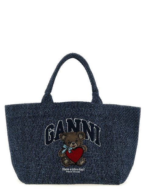 Ganni Medium Bear Shopping Bag