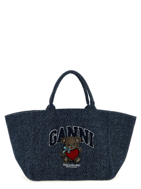 Ganni Xxl Bear Shopping Bag