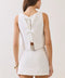 Back Bow Ties Sleeveless Crop Top