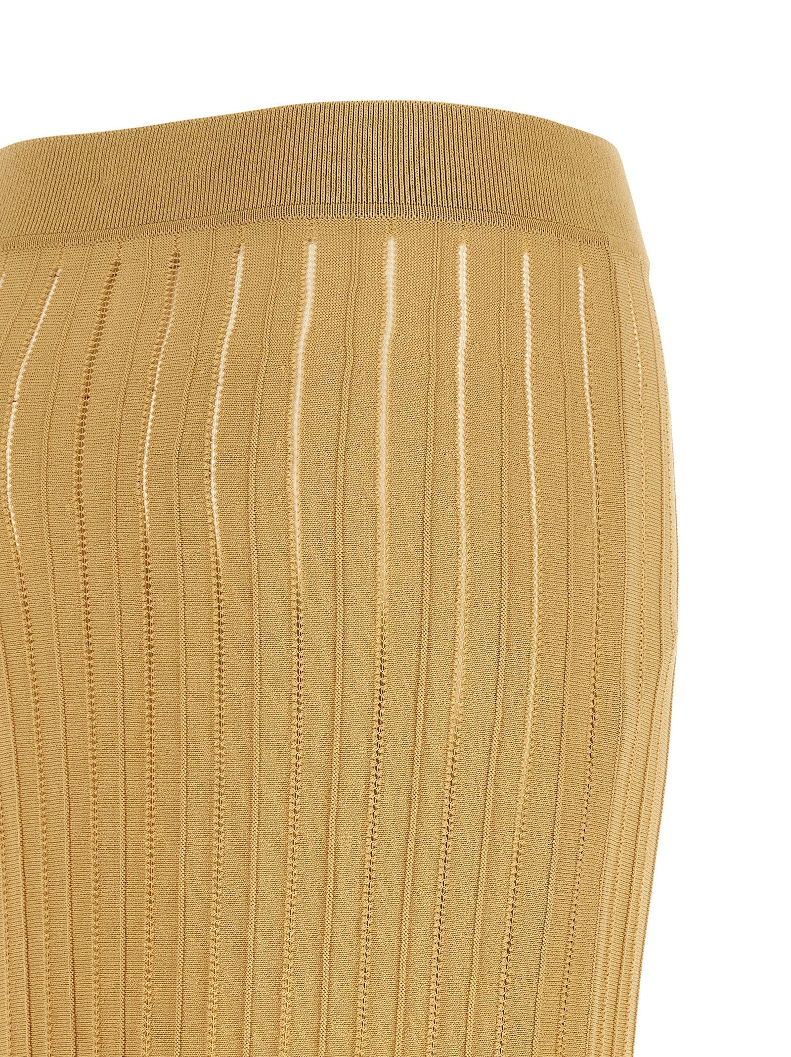 Balmain Fringed Skirt