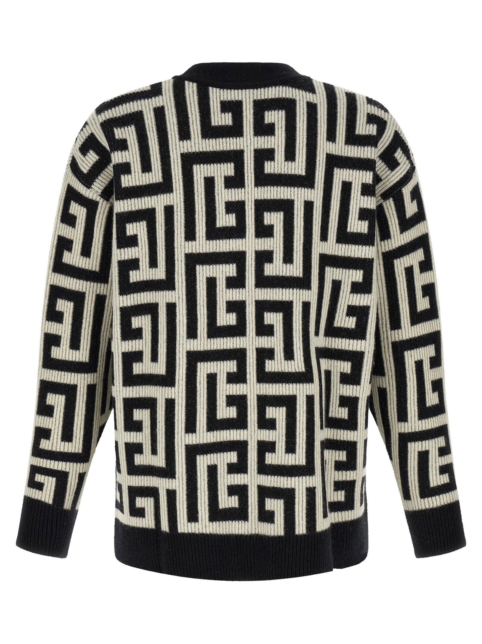 Balmain Monogram Macro Cardigan
