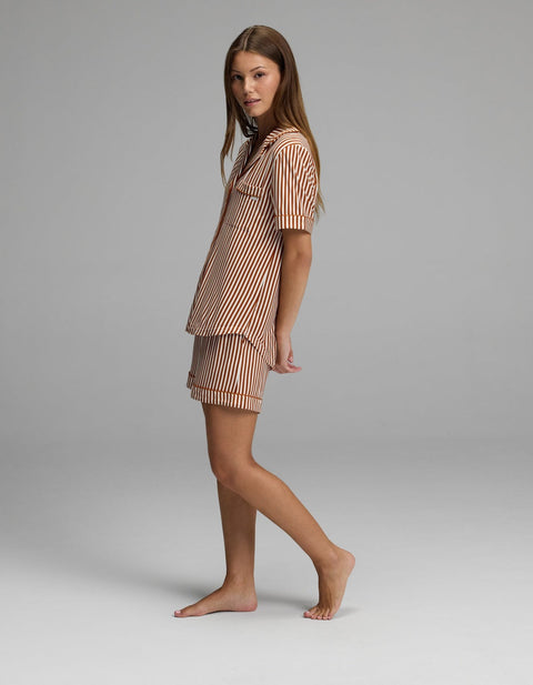 Women's Bamboo Stretch-Knit Short Sleeve Pajama Set (Collective)