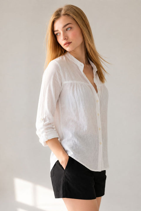 Bellavento Linen Women Shirt