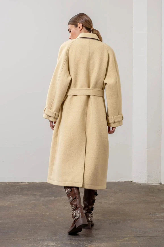 Belted Duster Overcoat