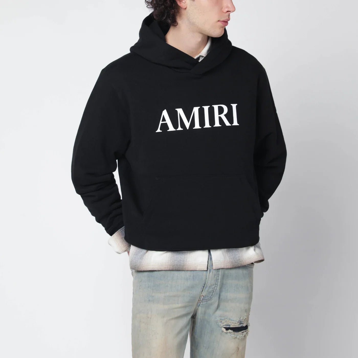 Black Cotton Hoodie for Everyday Comfort