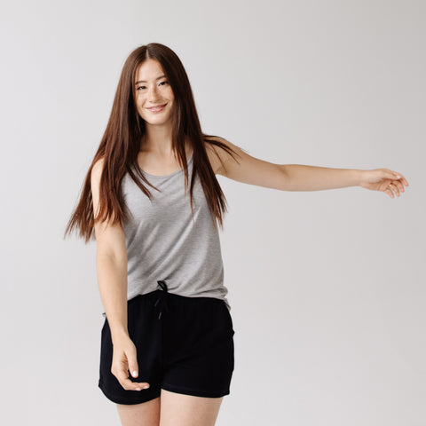 Women's Brushed Bamboo Jogger Shorts