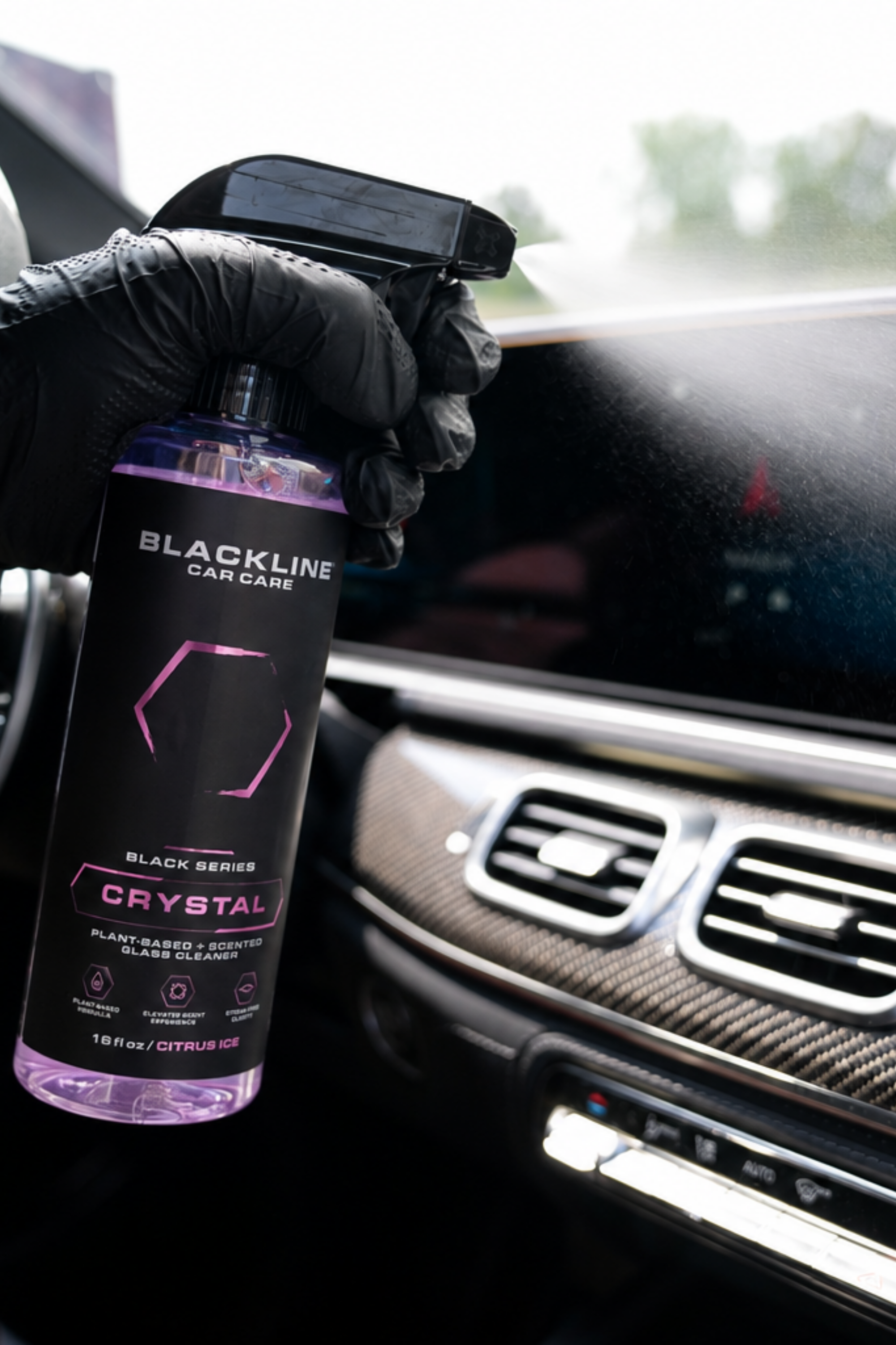 BLACKLINE® CRYSTAL GLASS CLEANER