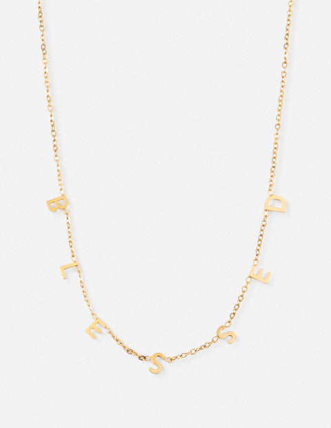 Blessed Dainty Necklace