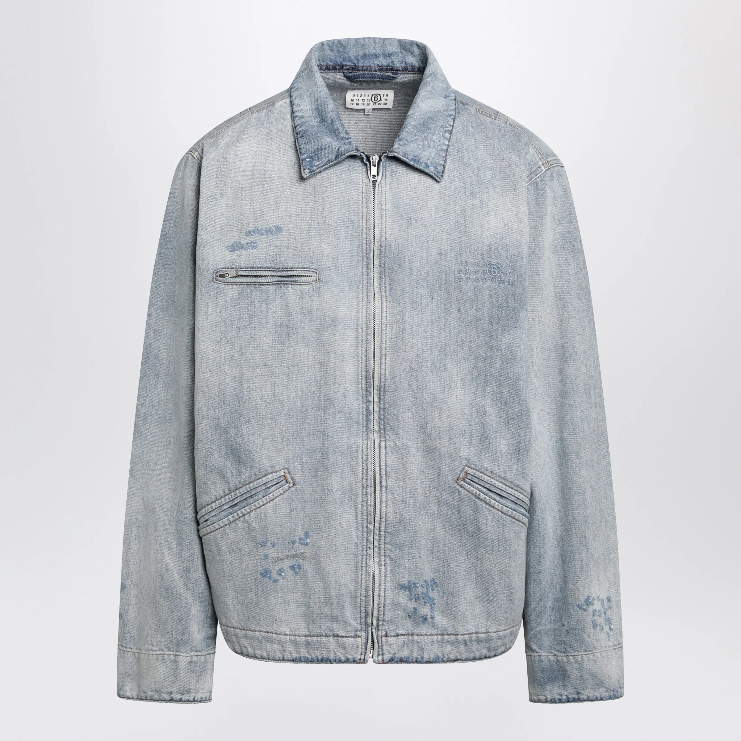Blue Cotton Denim Jacket for Everyday Comfort