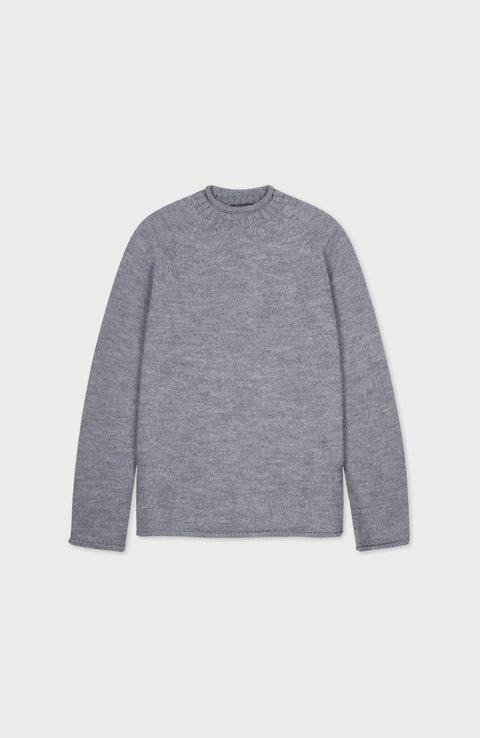 British Wool Fisherman's Crew Neck Jumper