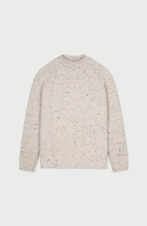 British Wool Fisherman's Crew Neck Jumper