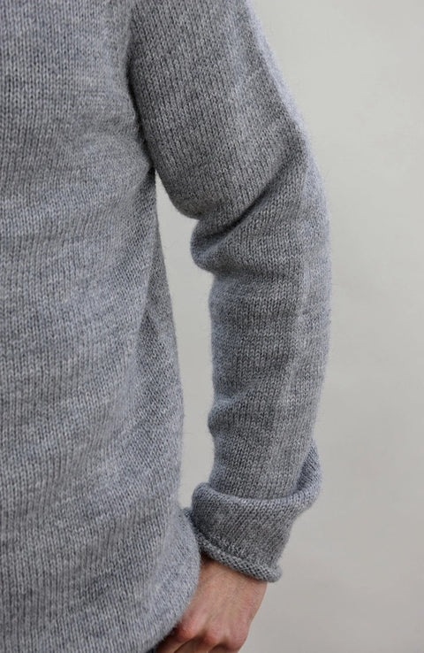British Wool Fisherman's Crew Neck Jumper