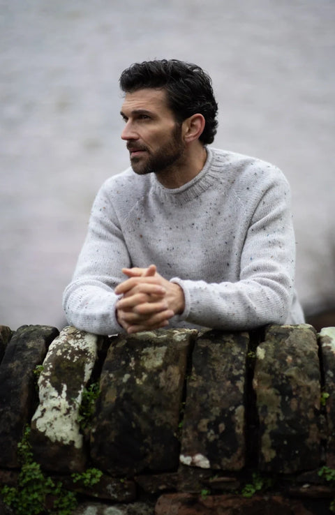 British Wool Fisherman's Crew Neck Jumper