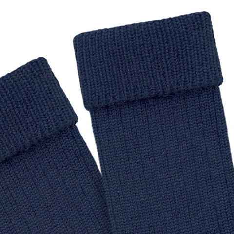 British Wool Hiking Socks Navy