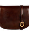 Brown Leather Cross Body Bag - Moonfleet