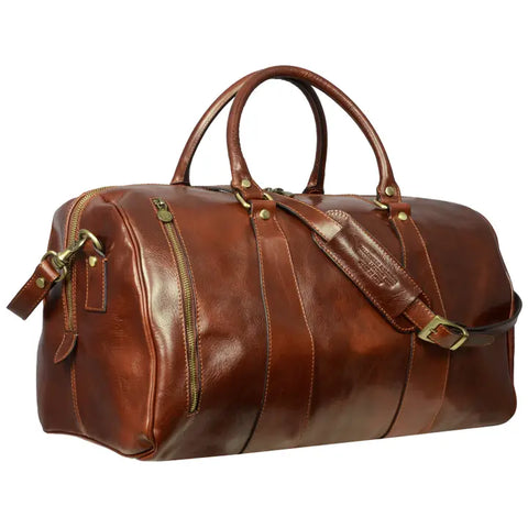 Leather Duffel Bag - Wise Children