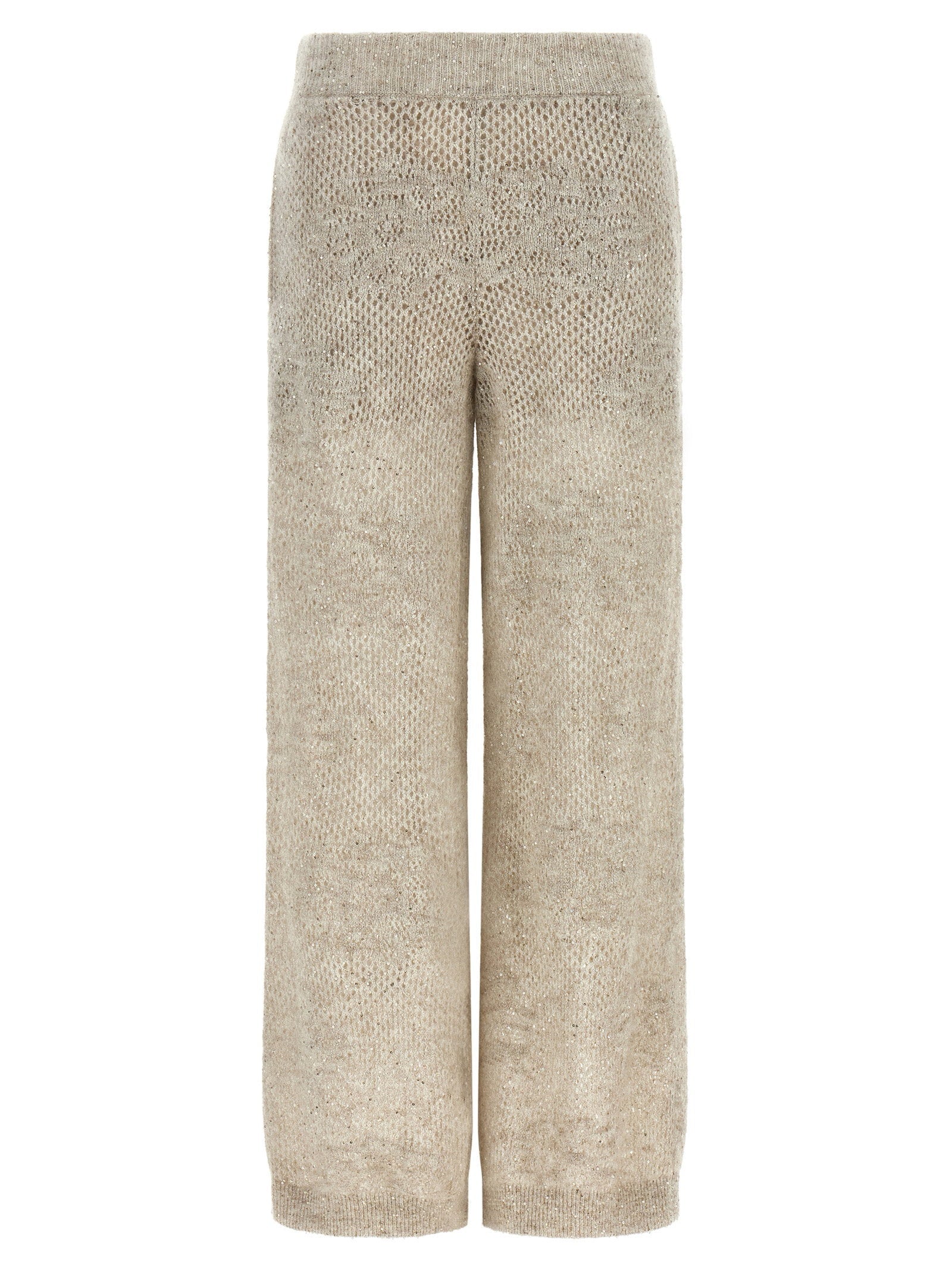 Brunello Cucinelli Dazzling Abstact Leaf Pants