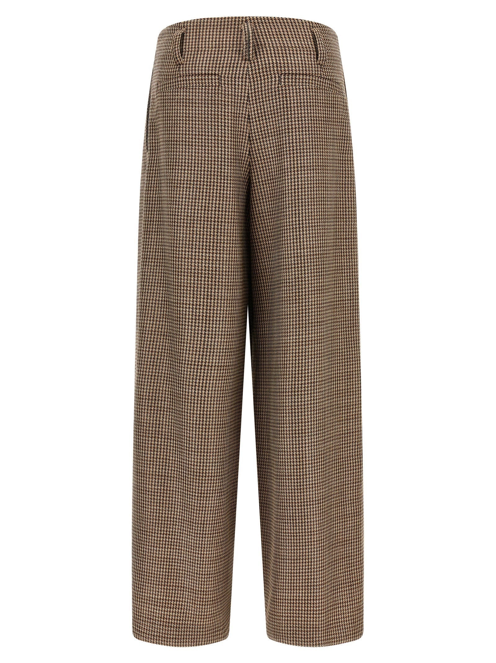 Brunello Cucinelli Prince Of Wales Lamé Pants
