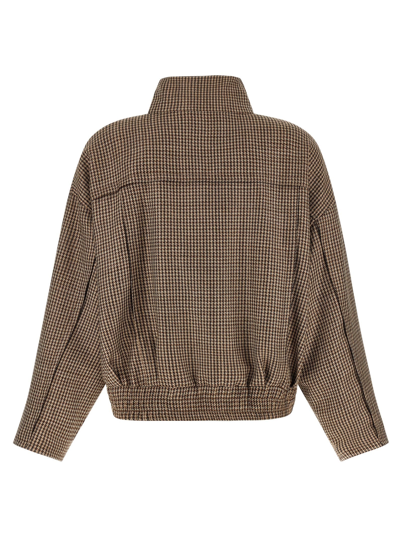 Brunello Cucinelli Shiny Zipper Pull Jacket