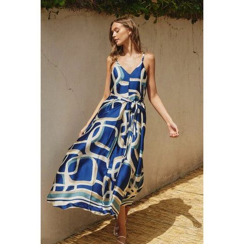 Bubble Bliss Extra Flared Maxi Dress Women’s Elegant Long Dress