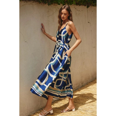 Bubble Bliss Extra Flared Maxi Dress Women’s Elegant Long Dress