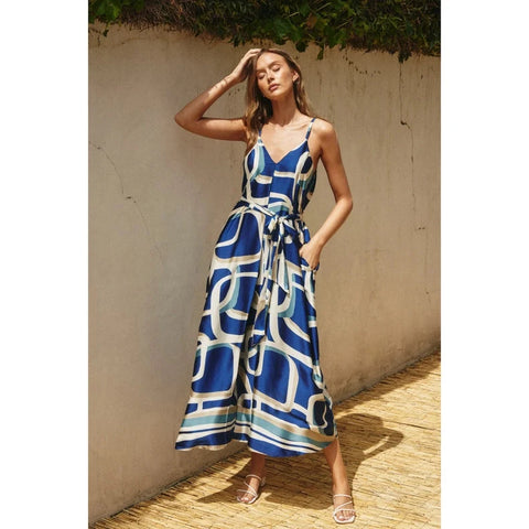 Bubble Bliss Extra Flared Maxi Dress Women’s Elegant Long Dress