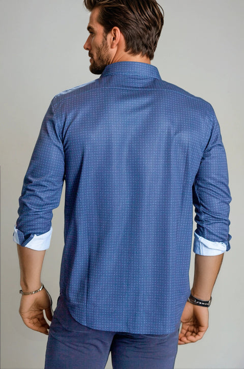 Kensington Long Sleeve Button-Down Tech Shirt