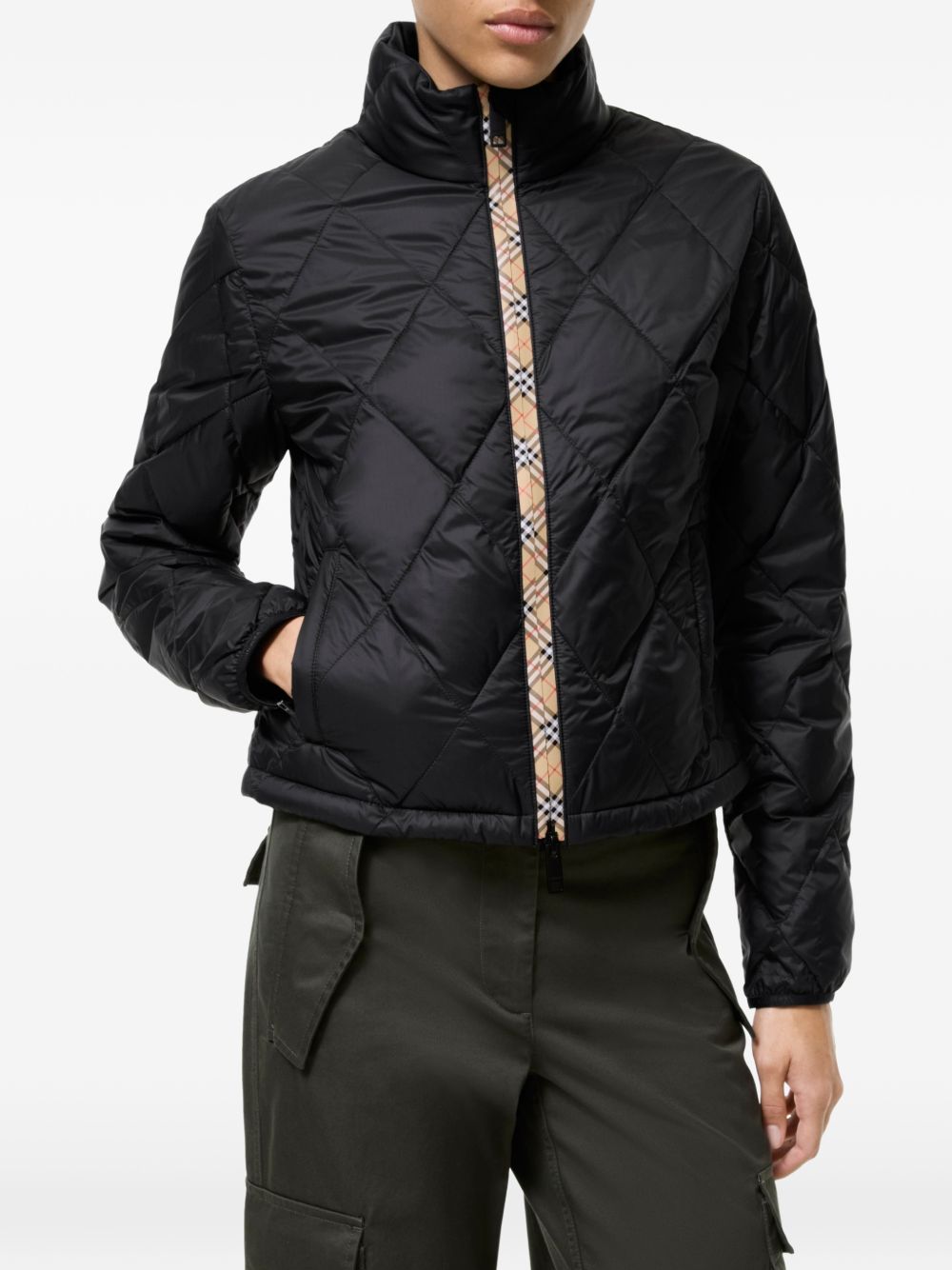 Burberry Coats BLACK