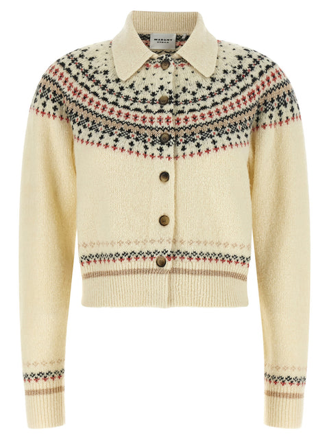 Marant Etoile Zoe Cropped Cardigan